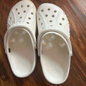 CROCS Women's White Slip-On